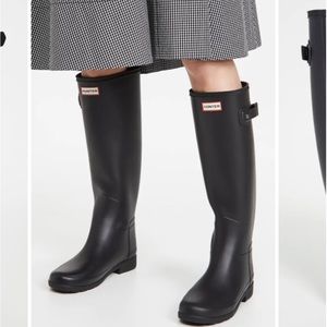 Hunter tall rain boots